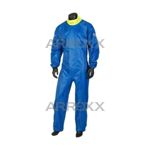 Combinaison pluie Arroxx Karting Bleu Fluo Jaune