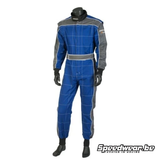 Kartingpak Arroxx Xbase Junior Bleu Gris