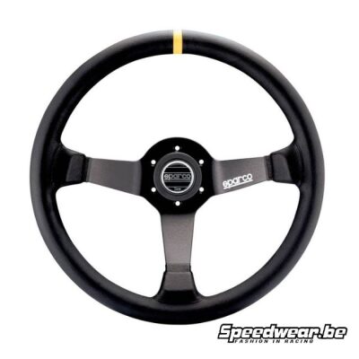 Sparco R 345 stuur - Lederuitvoering