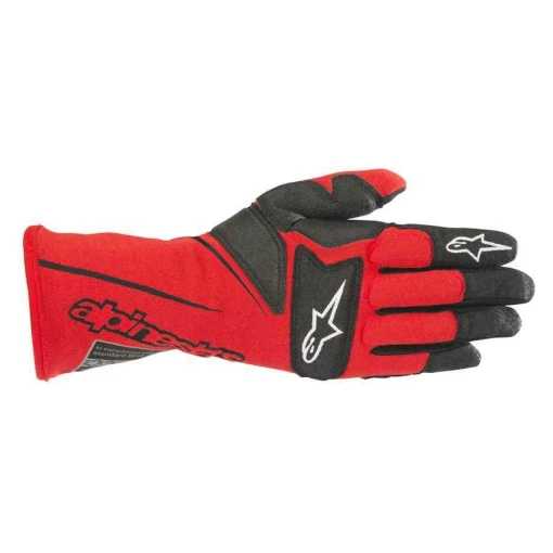 Alpinestars FIA homologierter Arbeitshandschuh Typ Tech M Rot