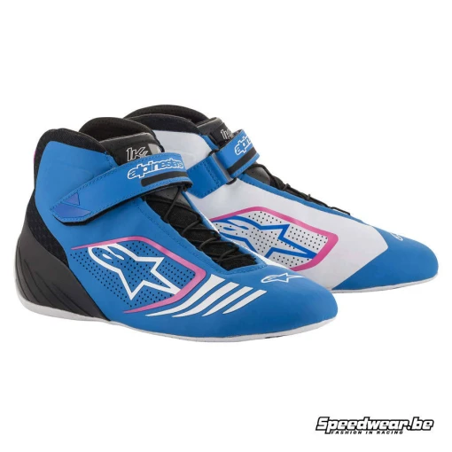 Alpinestars Kartshoe Tech 1 KX - Blue Black Fuschia