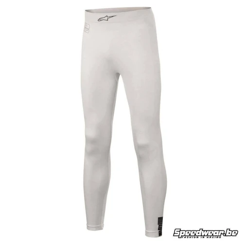 Alpinestars ZX EVO V2 Autoracing Broek Nomex - Wit Grijs