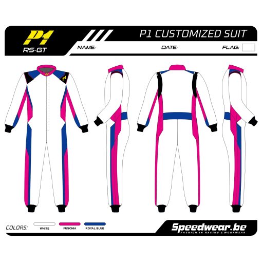 P1 FIA Race suit - Fully customised PATROON 8