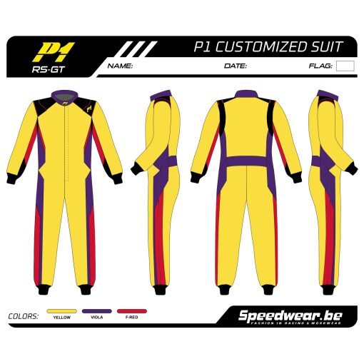 P1 FIA Race suit - Fully customised PATROON 8