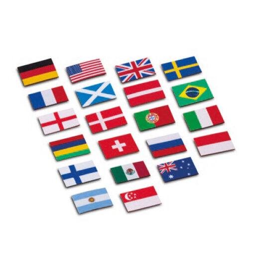 Schuberth Logo Flag (various countries) for cheek pads