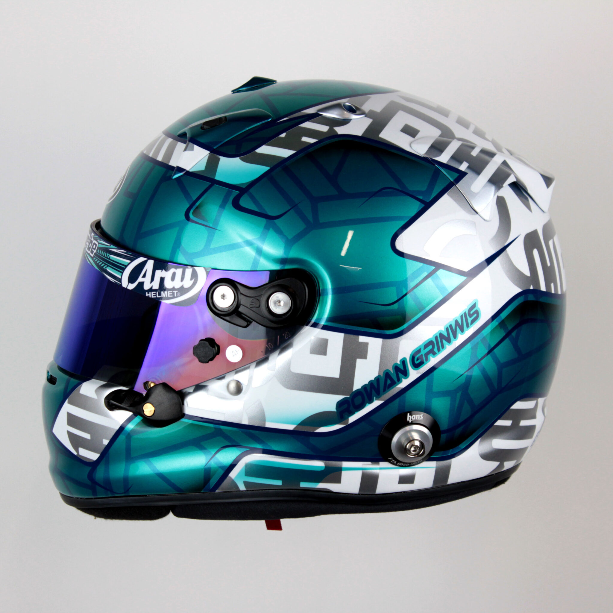 Personalization helmets your motorsport helmet or kart helmet in your ...