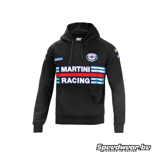 Sparco Hoodie Martini Racing black