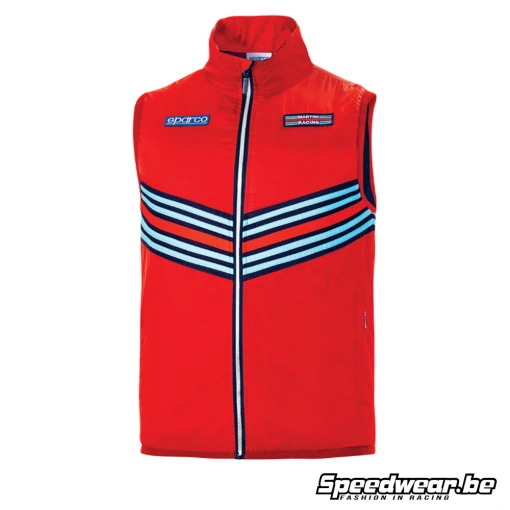 Sparco Martini Racing Bodywarmer red