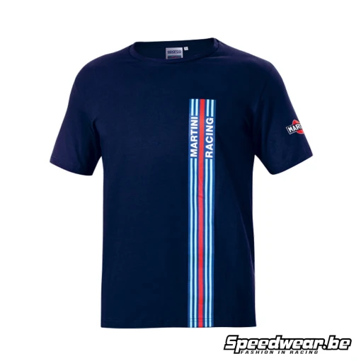 Sparco Martini Stripes Tee navy