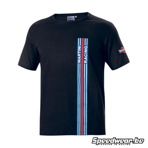 Sparco Martini Stripes Tee black