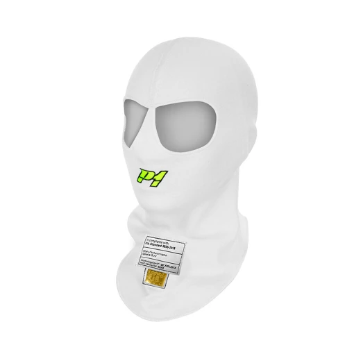 P1 Racewear Nomex Eyehole Balaclava AIR wit