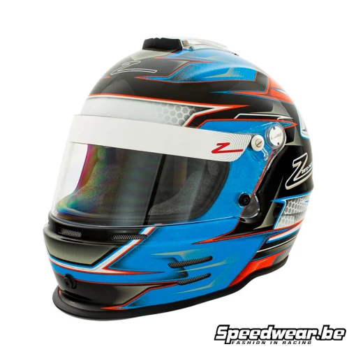 Zamp Kart Helm RZ42 KIDS oranje blauw