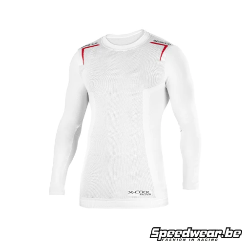 Sparco karting T-shirt - lange mouwen