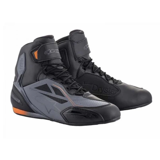 Alpinestars Faster 3 Drystar Schoen: black gray orange