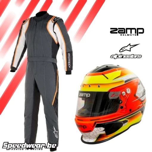 SpeedDeal ZAMP X ALPINESTARS Orange #3