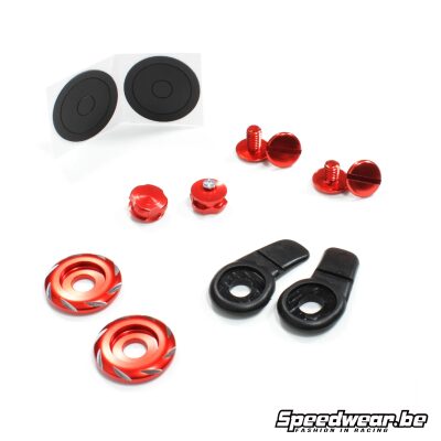 Screwkit Arai DASH Rood