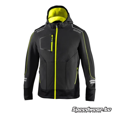 Sparco Soft-Shell Tech met kap