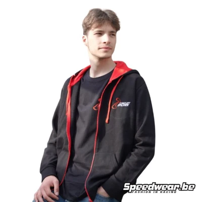 Circuit Zolder hoodie met rits en kap