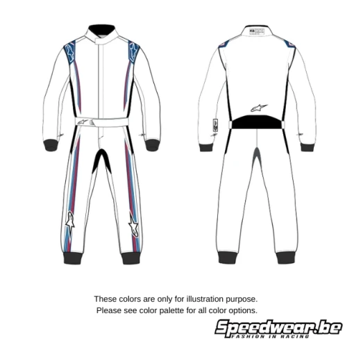 Alpinestars Tech Vision PRE SET Rennoverall 2