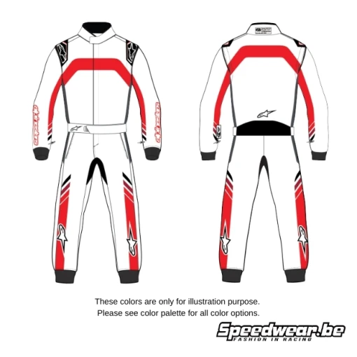 Alpinestars Tech Vision PRE SET racing suit 6