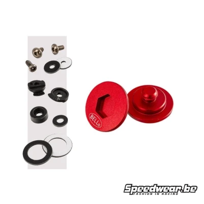 Bell Helmet Pivot & Screw Kit SV ROOD