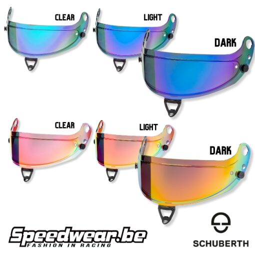 Schuberth Farben der Visiervariationen