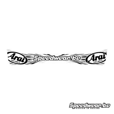 Viziersticker Speedwear x ARAI SK6