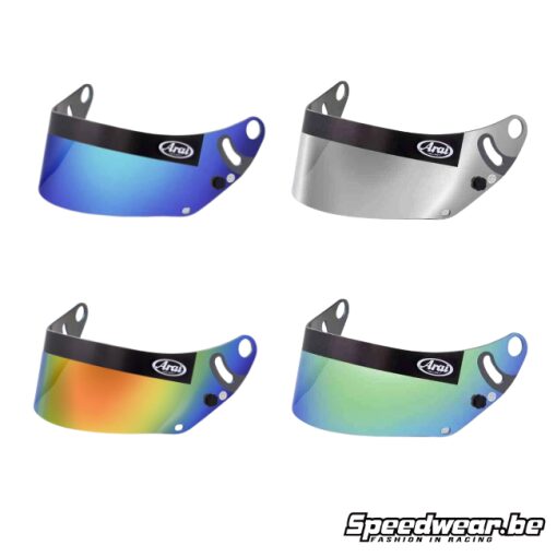 Arai SK6 Spiegelvizier Variatie Kleuren