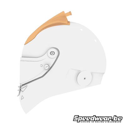 Schuberth SF4/SP1 Forced air scoop clear - Small Connector ⌀ 23mm