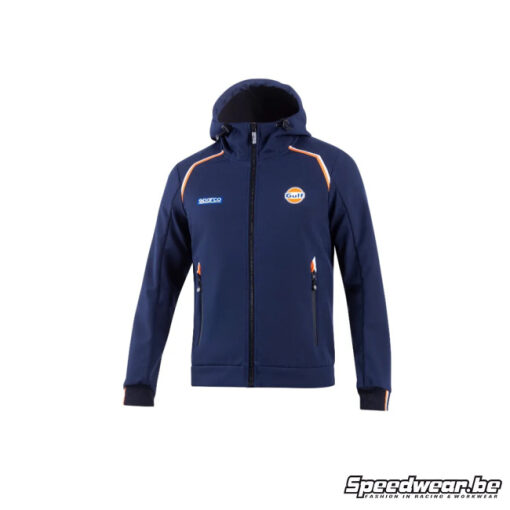 GULF SL HOODED SOFTSHELL Navy