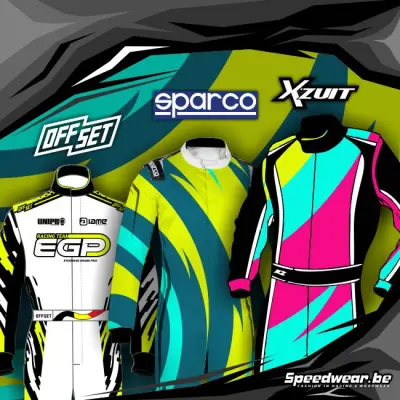 Maatwerk karting overalls