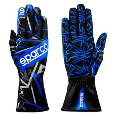 Sparco K-ROOKIE  Karthandschoen Zwart Blauw