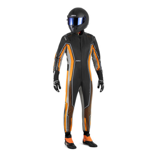 Sparco K50 SUPERLEGGERA-K negro/naranja 54