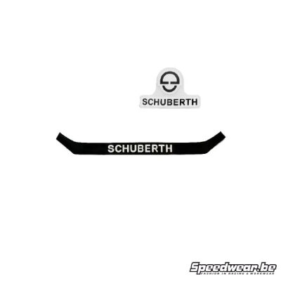 Schuberth visor sticker