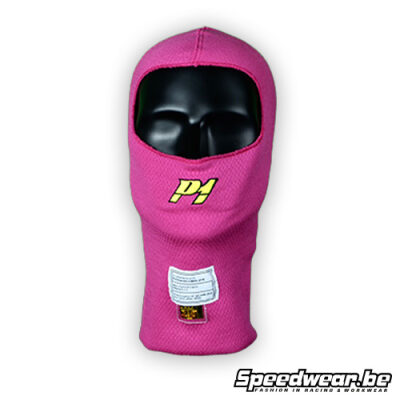 P1 Advanced Racewear X-Flow Helmmuts – FIA-gekeurd – Fuchsia