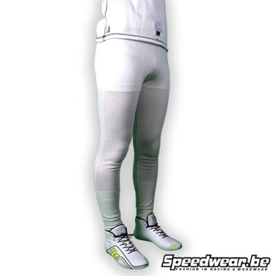 P1 Advanced Racewear Nomex Broek X-Flow FIA 8856-2018 Wit
