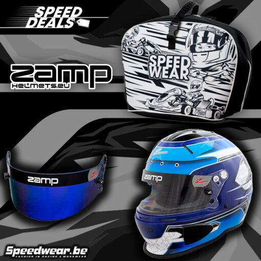 SpeedDeal ZAMP Blauw Helmpakket #2