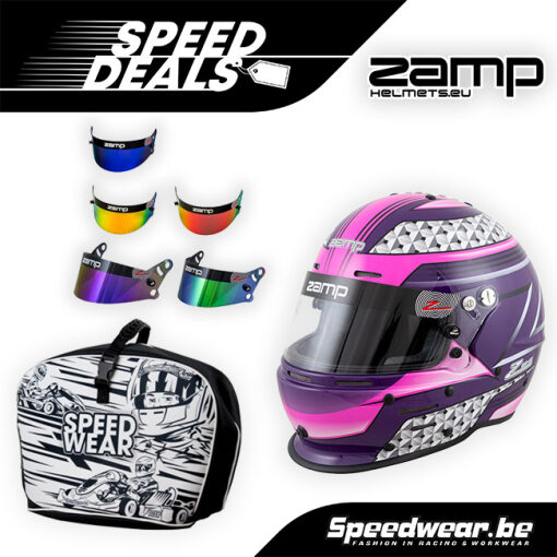 SpeedDeal ZAMP Helmpakket PURPLE
