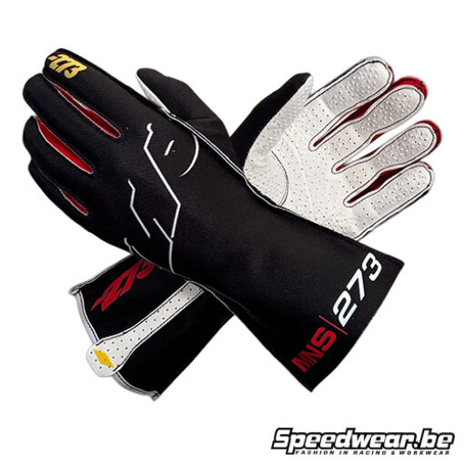 Minus 273 Racing Handschoen MNS 1 Zwart Rood