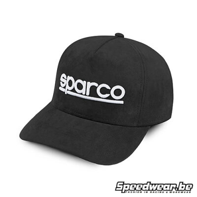 Sparco Pet Zwart Suede