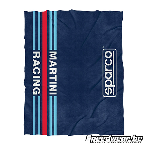 Sparco Fleece Plaid Martini Racing