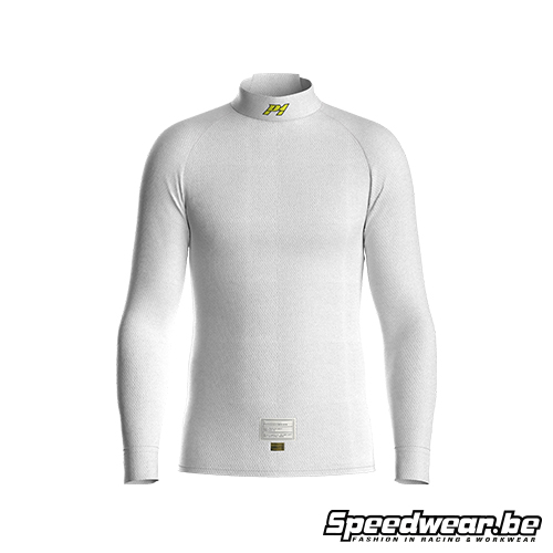 P1 Advanced Racewear Race Shirt FIA 8856-2018 Wit