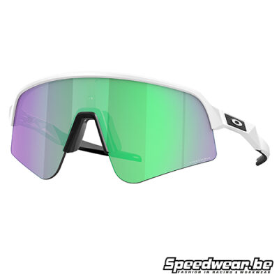 Oakley Sutro Lite Sweep Matte White w/ Prizm Road Jade