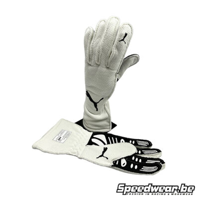 Puma Speedcat WIT Autosporthandschoen FIA