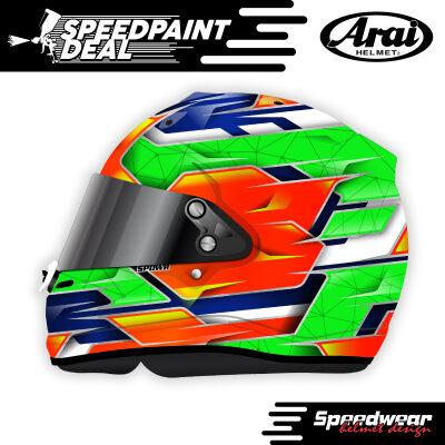 SpeedPaint Design #13 Arai SKV-R