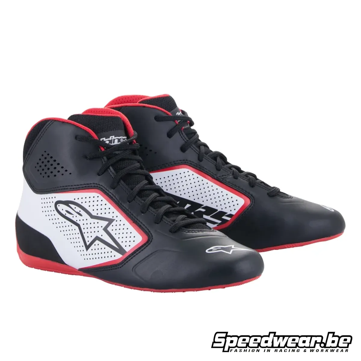 Alpinestars kartschoenen START Zwart Wit Rood