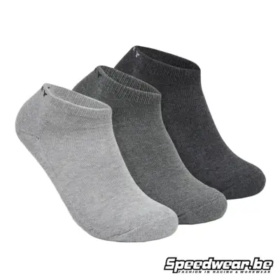 Oakley Short Solid Socks (3 Pcs) Grey