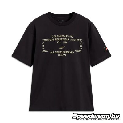 Alpinestars INFINITY Oversized SS ZWART