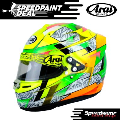 SpeedPaint Design #15 Arai GPV-R - Onmiddellijk leverbaar